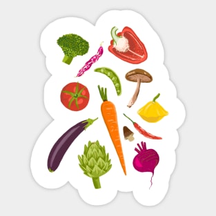 Love Your Vegetables Sticker